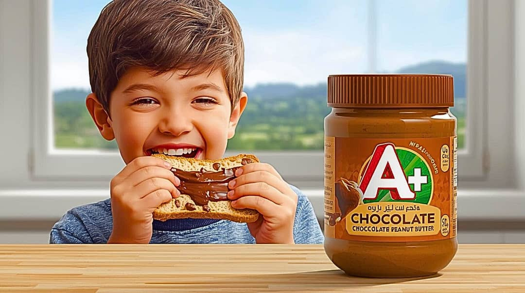 خرید آنلاین کره بادامزمینی شکلاتی ارگانیک آ پلاس