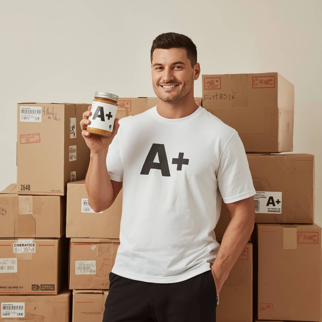 کره بادام‌زمینی و نارگیل رژیمی ارگانیک آ پلاس